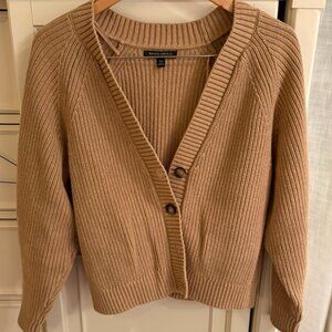 Banana Republic Factory Chunky V Neck Cardigan